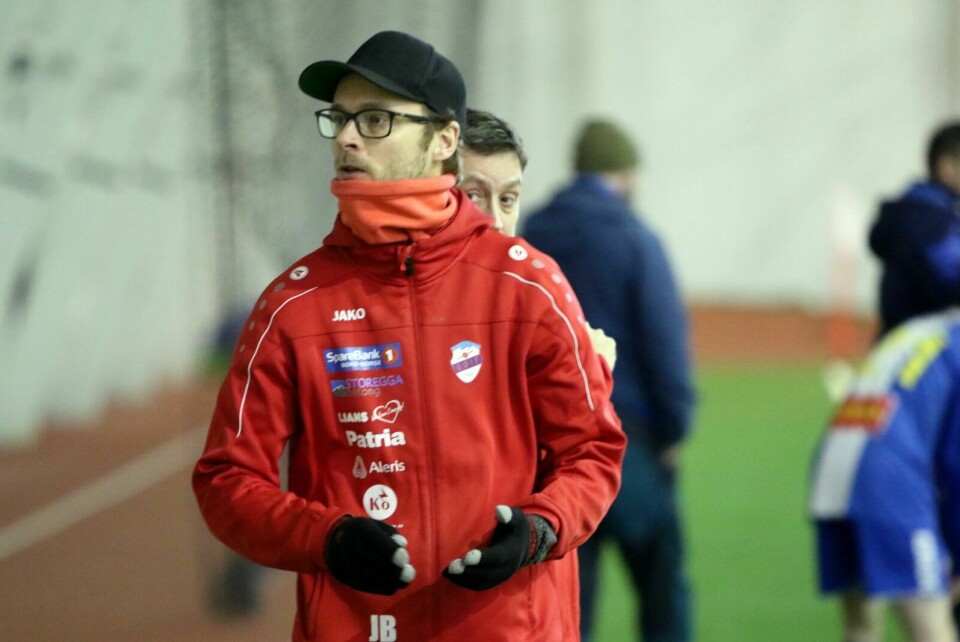 GIR SEG: Jonas Bang gir seg som trener for herrelaget til BOIF i 4. divisjon etter denne sesongen som akkurat er avsluttet. ARKIVFOTO Foto: Ivar Løvland