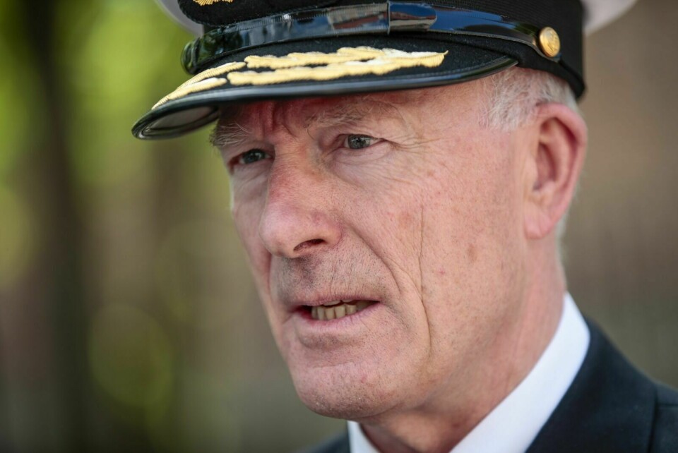 Forsvarssjef admiral Haakon Bruun-Hanssen. Foto: Lise Åserud / NTB Scanpix