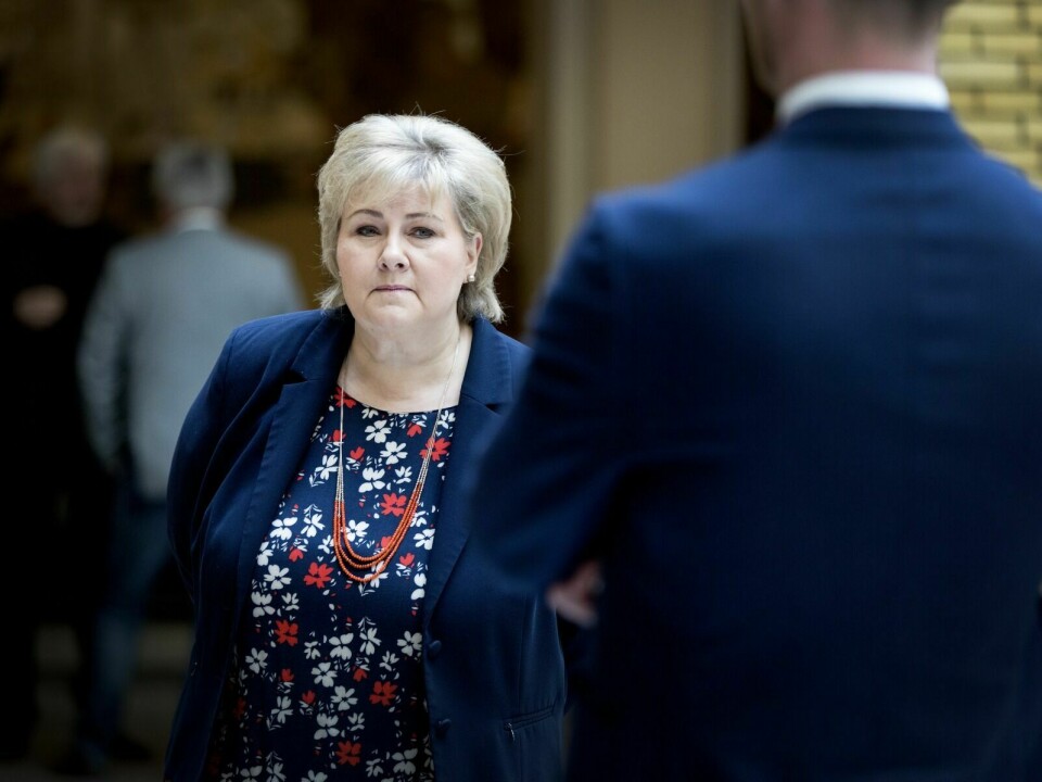 Statsminister Erna Solberg. Foto: Gorm Kallestad / NTB scanpix