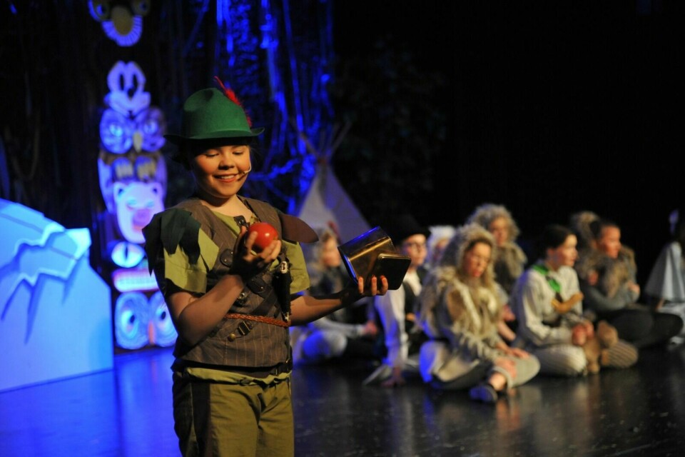 PETER PAN: Peter Pan er gutten som bestemte seg for å ikke bli voksen. Noe alle voksne har noe å lære av. Foto: Kari Anne Skoglund