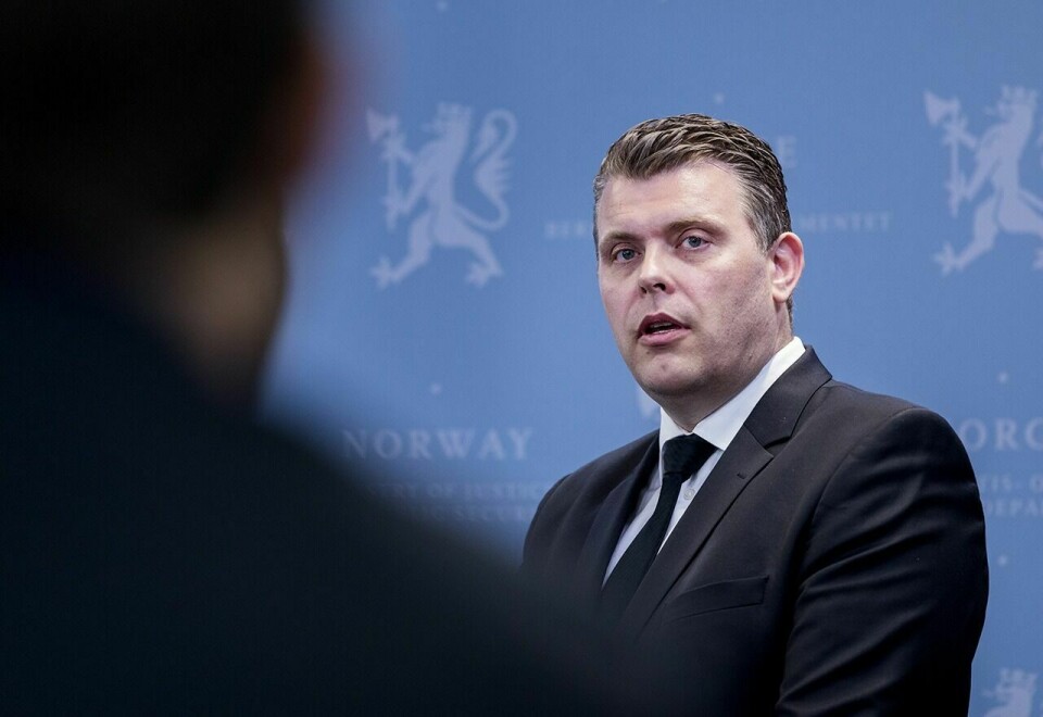 Justisminister Jøran Kallmyr (Frp) forsikrer at han tar kritikken mot politireformen på alvor. Foto: Gorm Kallestad / NTB scanpix