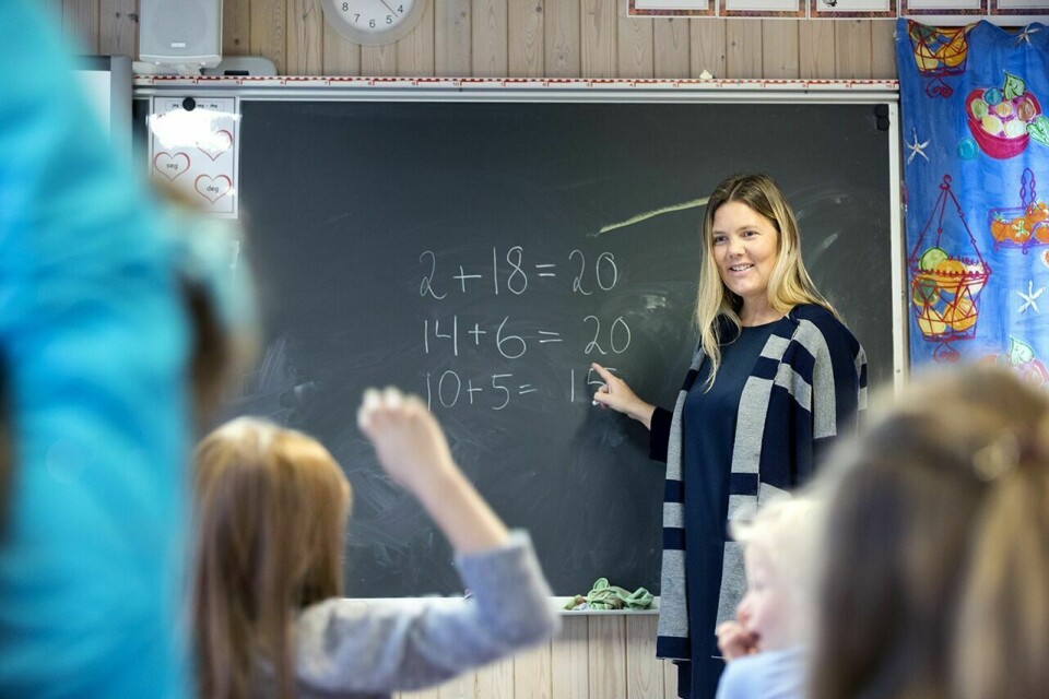 Kunnskapsdepartementet har sendt forslag til nye læreplaner i skolen på høring. (Illustrasjonsfoto) Foto: Gorm Kallestad / NTB scanpix 