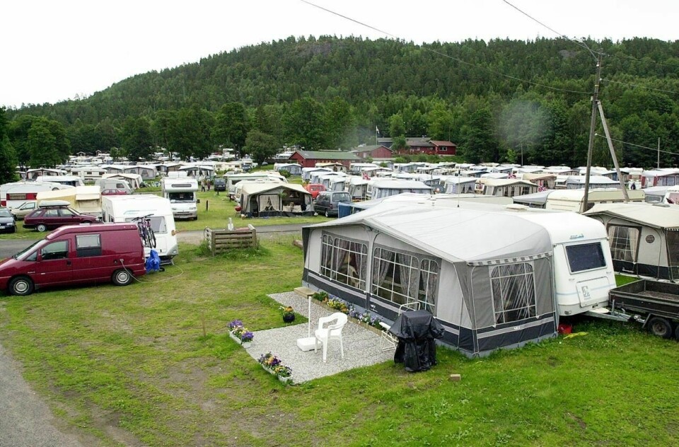 Regjeringen utsetter innføringen av nye sikkerhetsregler for campingplasser. (Illustrasjonsfoto) Foto: Knut Fjeldstad / NTB scanpix