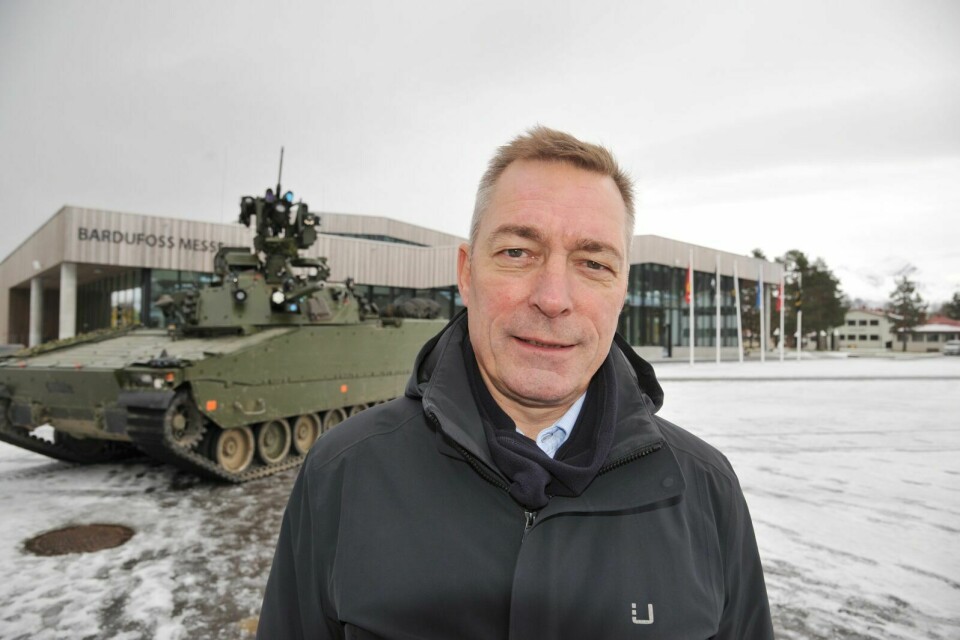 BELL-FLYTTING: Forsvarsminister Frank Bakke-Jensen mener planlegging av Bell-flytting er i tråd med og ei oppfølging av stortingsvedtak. Foto: Morten Kasbergsen