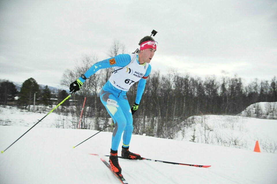 19 TREFF: Junioren Morten Hol skjøt 19 treff på normalen i norgescupen lørdag og endte på en 12. plass i seniorklassen. Foto: Kari Anne Skoglund