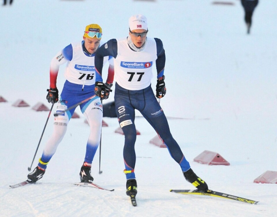 LYKTES IKKE: Maximilian Bie lyktes ikke under NM på ski i Trondheim. Nå håper han resten av sesongen blir bedre for egen del. Foto: Leif A. Stensland (arkiv)