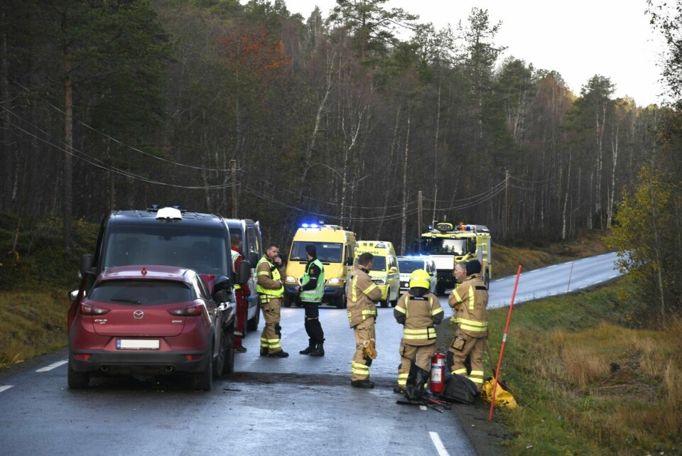 ULYKKE: Det var Tanja Bøe som omkom i trafikkulykken mandag morgen. Foto: Torbjørn Kosmo