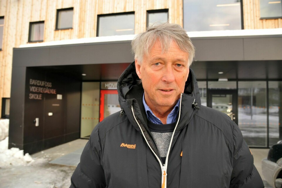 LIKER IKKE: Fylkesbyggesjef Jan Inge Hille liker ikke situasjonen ved Bardufoss sin nye storstue på skolefronten. ARKIVFOTO Foto: Morten Kasbergsen