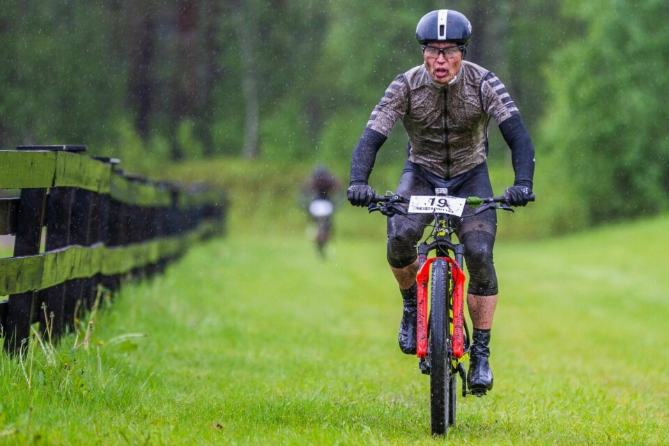 VINNER IGJEN: Daniel Boberg Leirbakken vant for sjette gang Reistadrittet på sykkel. Foto: Ole Reidar Mathisen