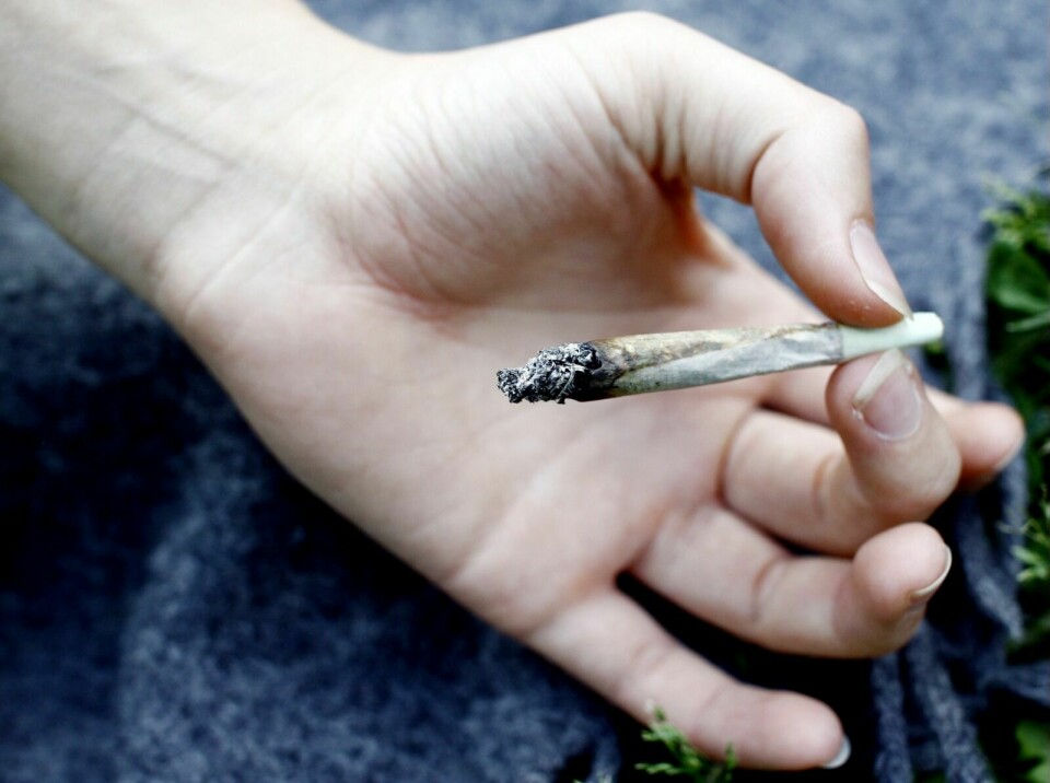 LEGALISERING: Flere ungdomspartier har den siste tiden gått inn for legalisering av cannabis. Foto: Sara Johannessen / SCANPIX