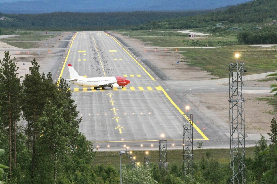 ØKNING: Flere passasjerer reiste via Bardufoss lufthavn i løpet av årets tre første måneder i år enn hva tilfelle var i samme periode i fjor. I mars var økninga på 2,2 prosent. Foto: Terje Tverås
