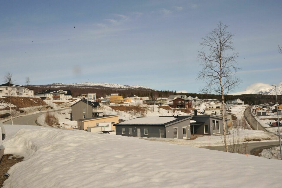 HØYEST I MÅLSELV: Krokbekken panorama har høyere sonefaktor enn resten av Bardufoss sentrum. Det har flere klaget på til sakkyndig klagenemnd for eiendomsskatt. Foto: Kari Anne Skoglund