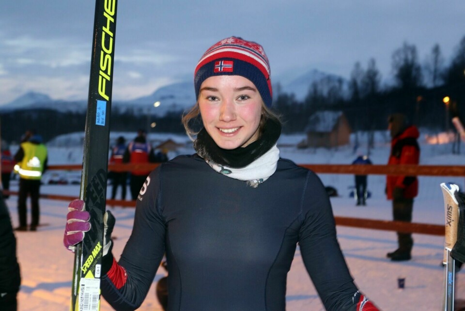 LANDSLAGSKLAR: Ingrid Andrea Gulbrandsen fra Bardufoss OIF er klar for juniorlandslaget på ski neste sesong. ARKIVFOTO Foto: Ivar Løvland