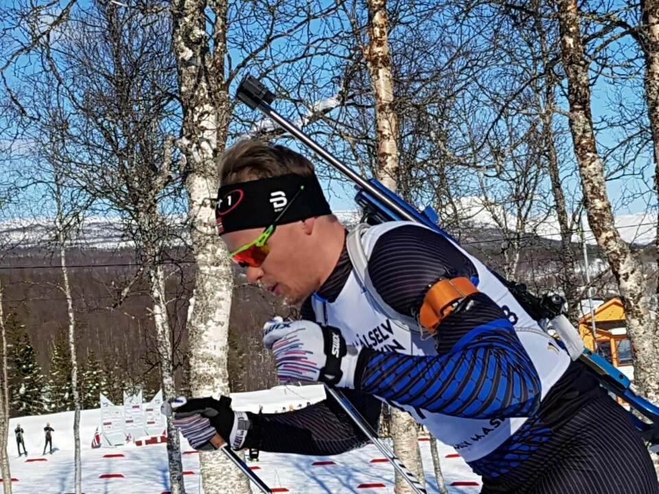NM NÅ: Fredag til søndag går Fredrik Mack Rørvik tre distanser under norgesmesterskapet i skiskyting på Lillehammer. Foto: Ivar Løvland