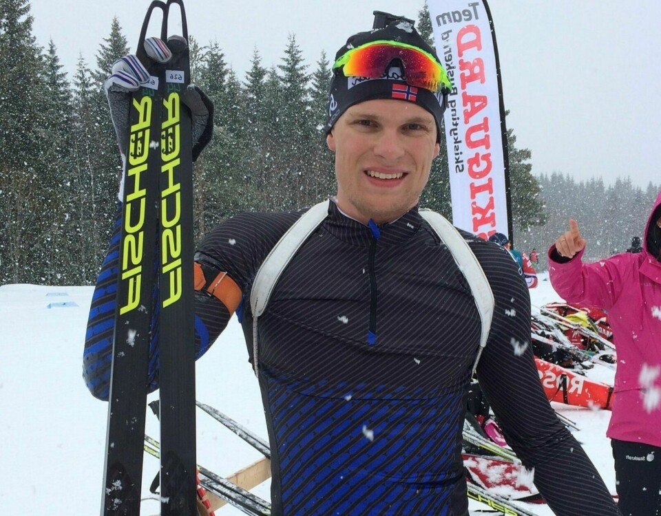 SLUTT: Nå er det slutt med toppsatsinga til skiskytter Fredrik Mack Rørvik. FOTO: PRIVAT Foto: Privat