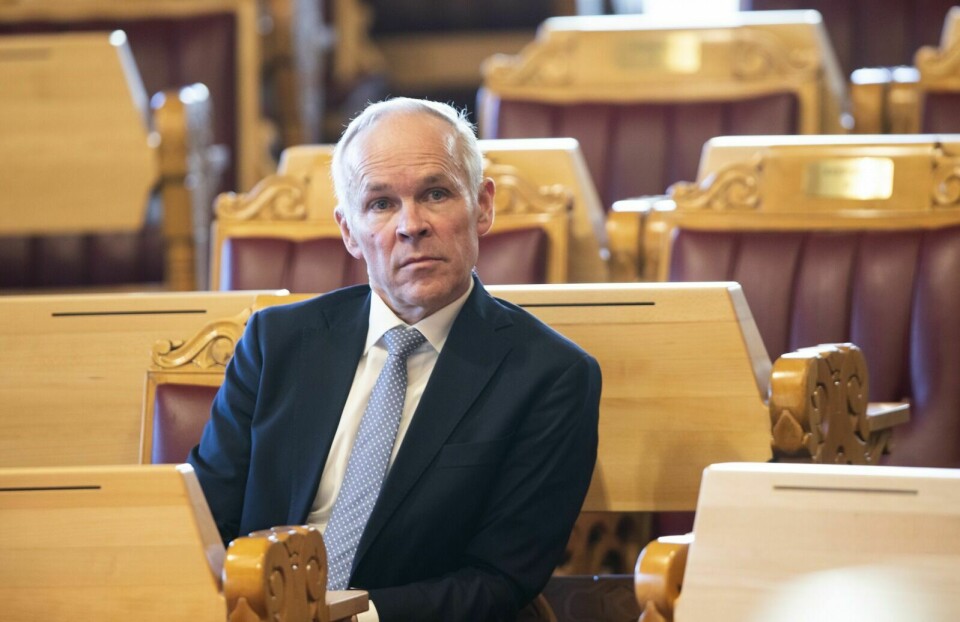 STØTTE: Finansminister Jan Tore Sanner (H) har i all hovedsak fått med seg Stortinget på forslagene regjeringen la fram i forrige uke. Foto: Terje Bendiksby / NTB scanpix