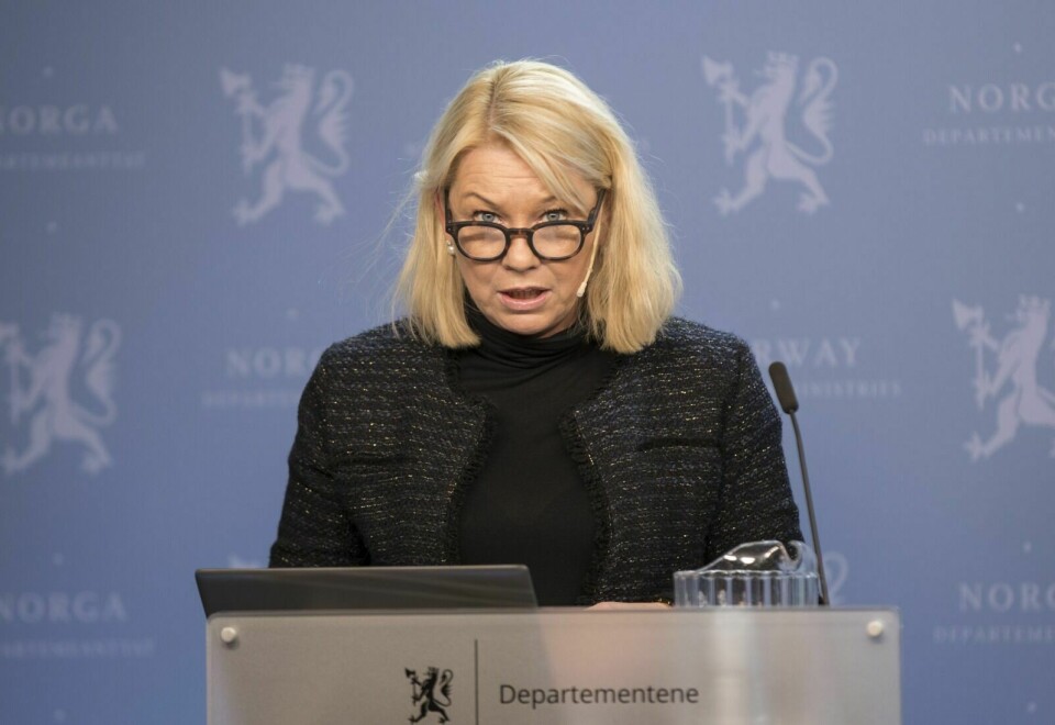 NYTT FORSLAG: Kommunal- og moderniseringsminister Monica Mæland legger fram forslag til ny kommunelov. Foto: Vidar Ruud/NTB scanpix