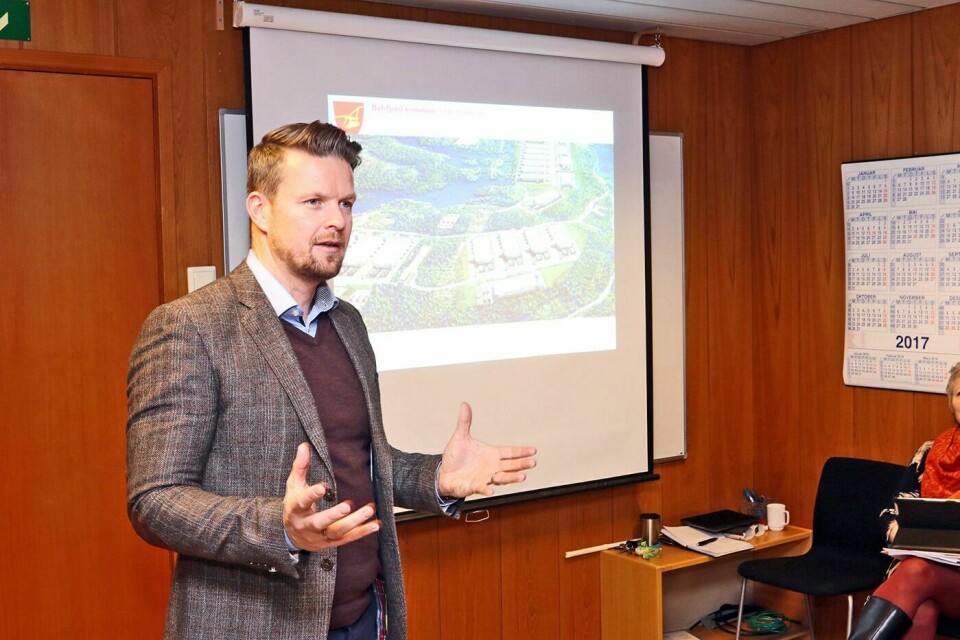 KOMMUNALSJEF: Vegar Gystad er en av to nye kommunalsjefer i Balsfjord kommune. Han har ansvar for områdene plan og utvikling.