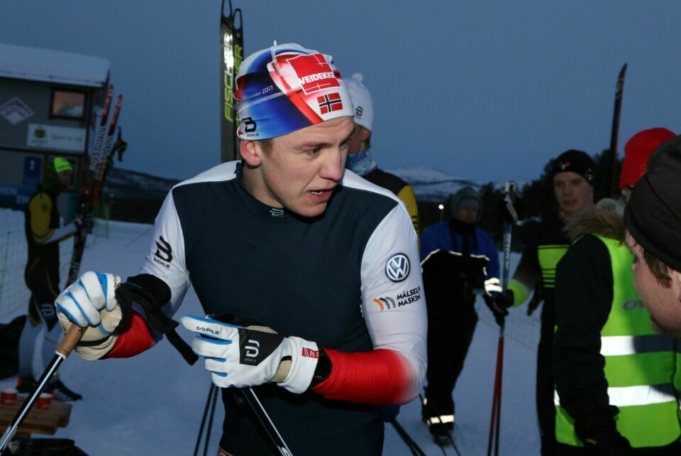NESTEN: Erik Valnes fra BOIF var bare tideler unna sin første NM-finale torsdag. Foto: Ivar Løvland