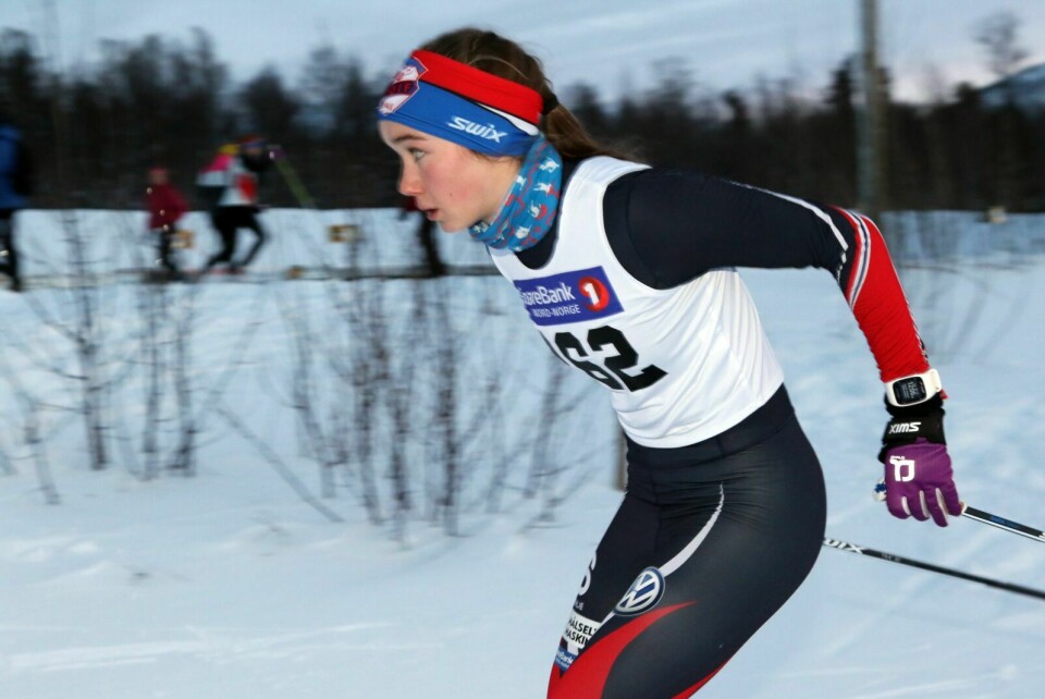 STERK START: Bare ei jente klarte å være bedre enn BOIFs Ingrid Andrea Gulbrandsen da norgescupen åpnet fredag med klassiske distanser på Beitostølen. Foto: Ivar Løvland