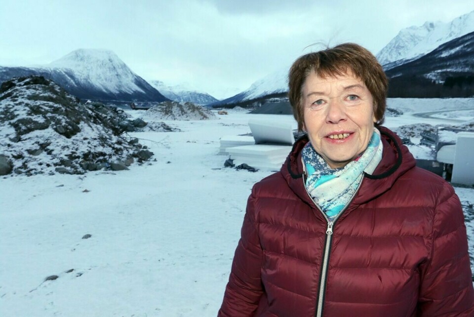 BALSFJORD: Gunda Johansen tror det blir utfordrende å opprettholde folketallet. Samtidig håper hun at Balsfjord skal klare å lande minst én stor næringsetablering i 2018. Foto: Ivar Løvland (Arkivfoto)
