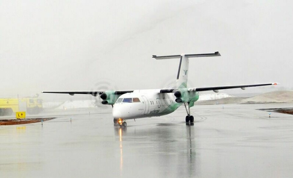 LEGGES NED: I mai landet det første Widerøe-flyet fra Tromsø på Bardufoss. 1. mars bli ruta historie. Foto: Malin C. S. Myrbakken
