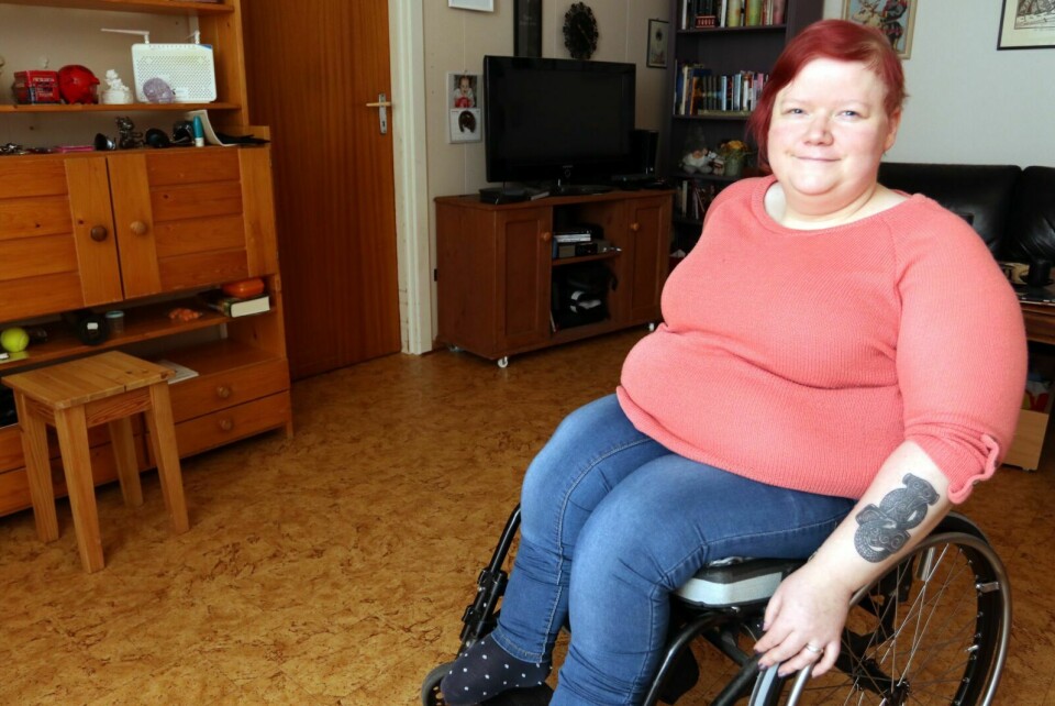 HÅPER: Henriette Andreassen håper Stortinget fatter riktig beslutning i saken om hjelpemidler til funksjonshemmede. Foto: Ivar Løvland