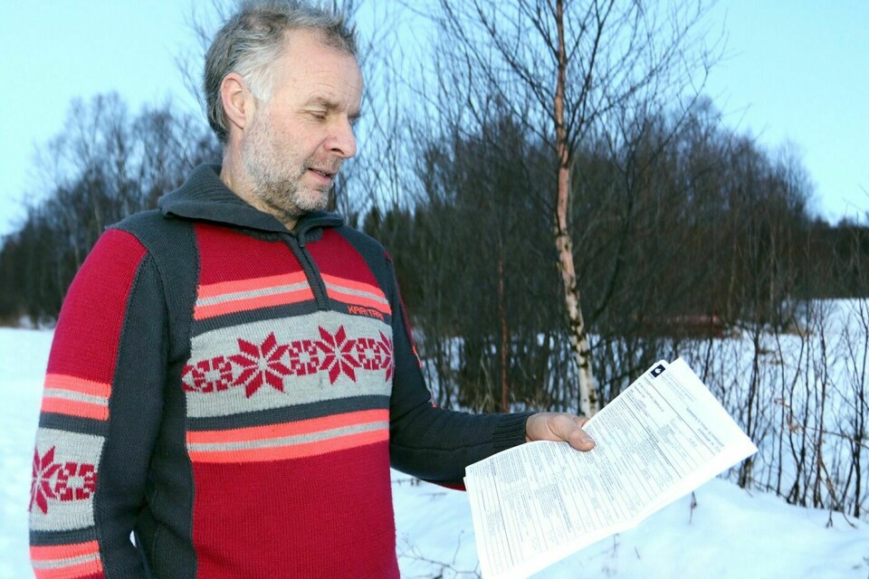 SKATTESMELL: Leder Tronn Sørensen i Selnes og Svartnes utmarkslag fikk en skattesmell de ikke hadde forventet.