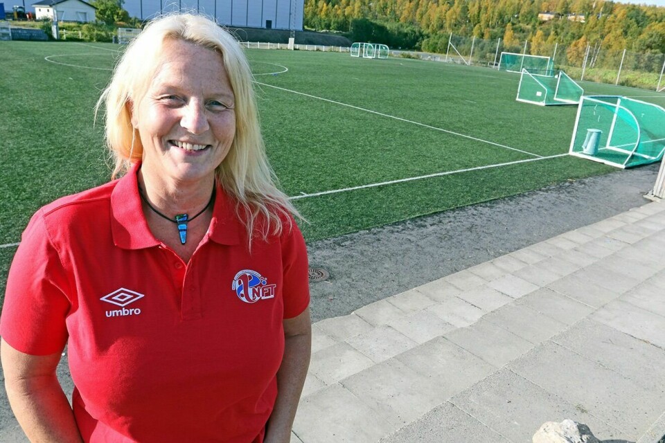 KANDIDAT: Elin Nicolaisen fra BOIF er Troms fotballkrets sin kandidat til den nye prisen som Årets kvinnelige leder. (Arkivfoto)