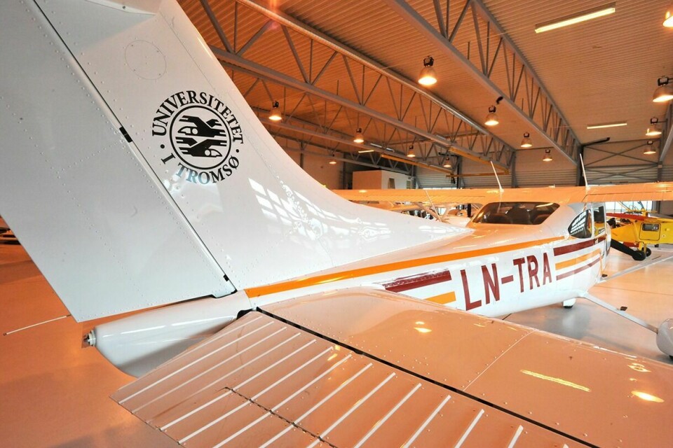 UiT-FLY: Det er 25 år siden det ble startet opp med sivil trafikkflygerutdanninga på Bardufoss. Den har de siste årene vært i regi av Universitetet i Tromsøs bachelorstudium i luftfartsfag. (Arkivfoto)