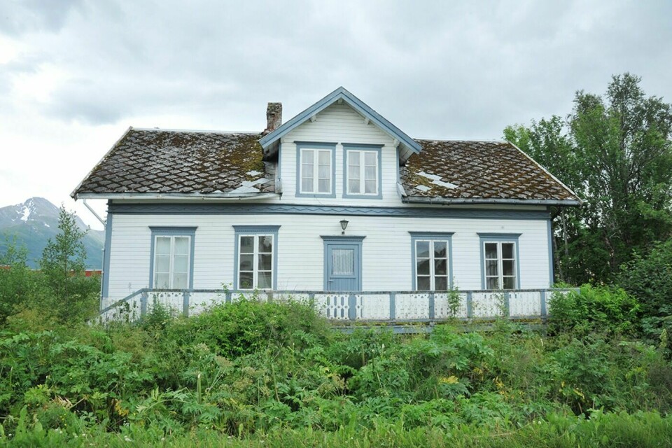 SVEITSERVILLA: Huset ble bygget i 1897-1898 og var i sin tid telegrafstasjon i Balsfjord. Nå går villaen under navnet «Didriksen-gården».