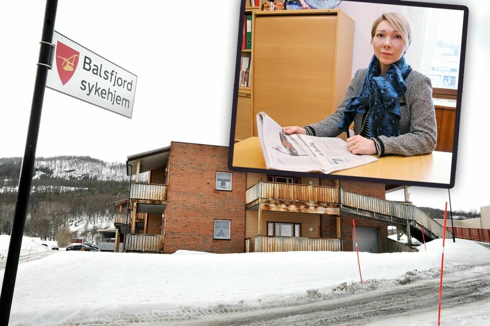 KONFLIKT: Arbeidstilsynet har vurdert arbeidsmiljøet ved Balsfjord bo- og servicesenter. – Det var ugreit å lese innholdet. Vi ser at vi har en jobb å gjøre som arbeidsgiver, sier rådmann Ellen Beate Lundberg (innfelt foto).