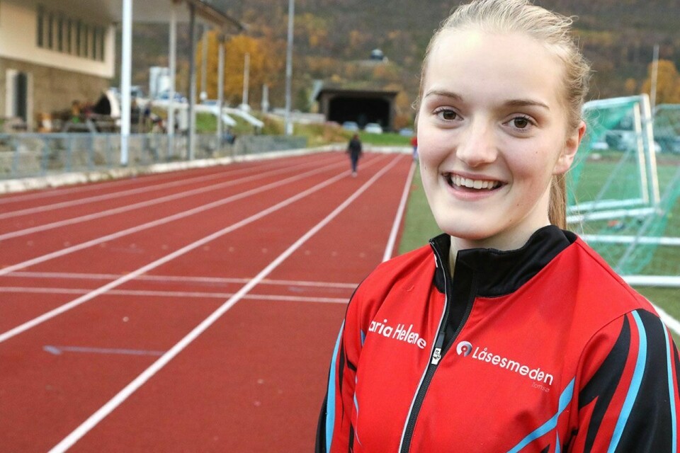 TATT UT: Maria Fagerli fra Storfjord IL er tatt ut til ungdoms-OL som går i Ungarn i slutten av måneden. Foto: Ivar Løvland