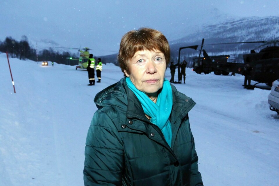 TRIST: Gunda Johansen (Ap) er ordfører i Balsfjord, som hun selv kaller en 'ulykkesbelasta kommune'. Nå har nok et liv gått tapt i trafikken. Foto: Ivar Løvland (Arkiv)