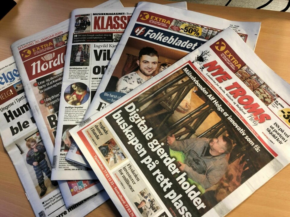 AVISLEVERING: Nå er det klart hvem som skal levere aviser annenhver dag. Foto: Kari Anne Skoglund