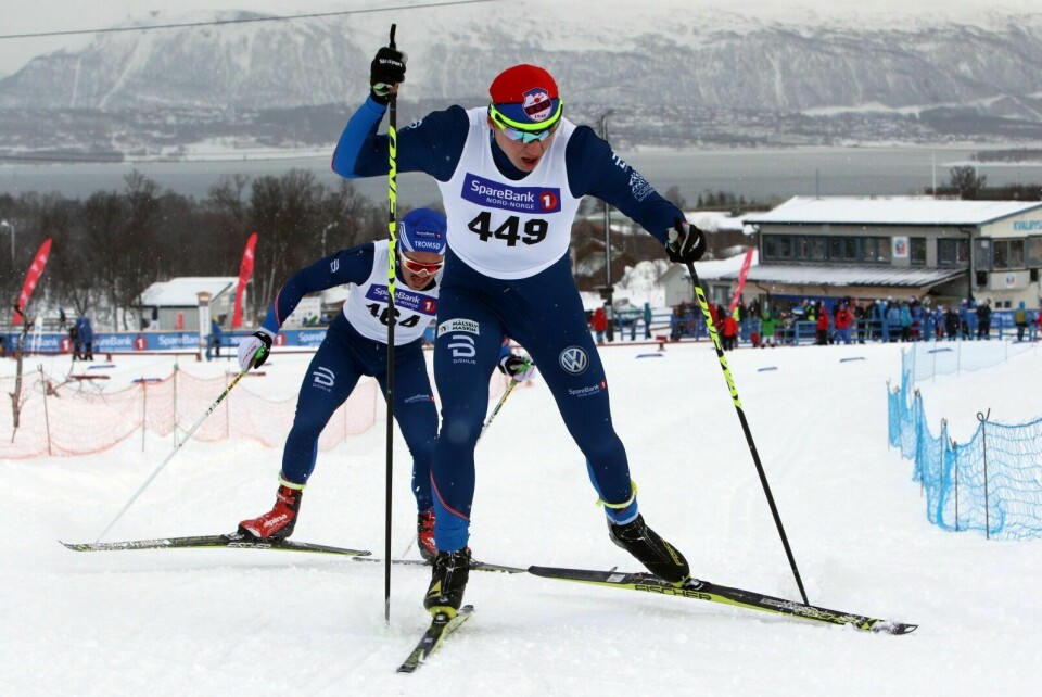 NM: Erik Valnes endte på en 36. plass i NM på 10 fri fredag. Foto: Ivar Løvland
