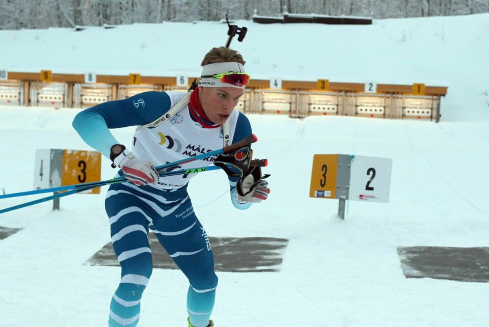 PÅ 7. PLASS: Fredrik Mack Rørvik gikk til en sterk 7. plass i IBU-cupen i skiskyting på Beitostølen søndag. (ARKIVFOTO) Foto: Ivar Løvland