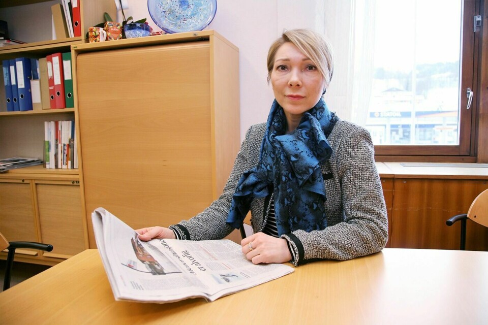 ALVORLIG: Rådmann Ellen Beate Lundberg vil gjøre alt hun kan for at situasjonen på Balsfjord bo- og servicesenter skal løse seg. – Konflikten må løses der den er, ikke i media. Jeg forventer nå vilje til løsning hos begge parter, sier hun.