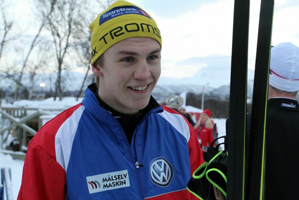 GJENNOMBRUDD: Erik Valnes leverte en imponerende NM-sprint på Lygna fredag. Foto: Ivar Løvland