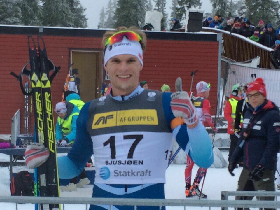 GODT LØP: Fredrik Mack Rørvik gikk inn til en 10. plass på normaldistansen i IBU-cupen i Østerrike fredag. Foto: Privat