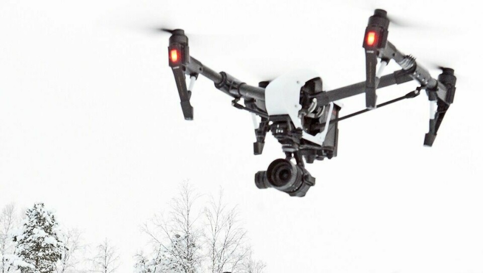 TA HENSYN: Selv om det ikke er forbudt å fly droner over verneområder, bør man ta hensyn til dyre- og fuglelivet.