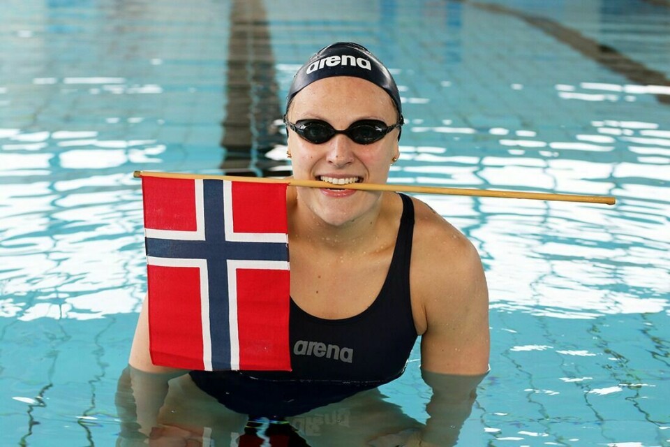 KLAR TIL START: Susann Bjørnsen vil gi alt når hun onsdag kveld norsk tid debuterer i OL-bassenget med 100 meter fri på programmet. Foto: Ivar Løvland