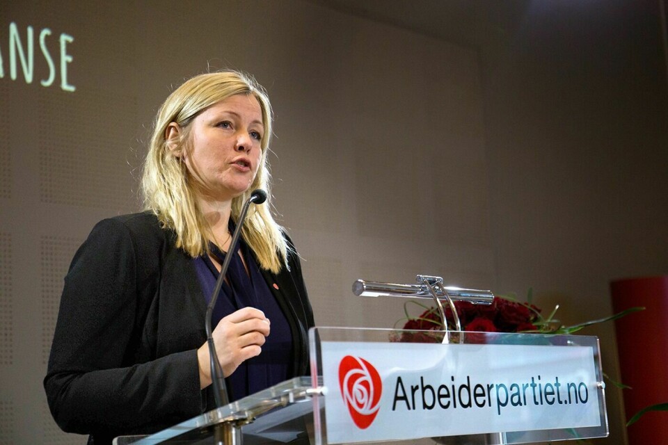 Arbeiderpartiets partisekretær Kjersti Stenseng. (Pressefoto)