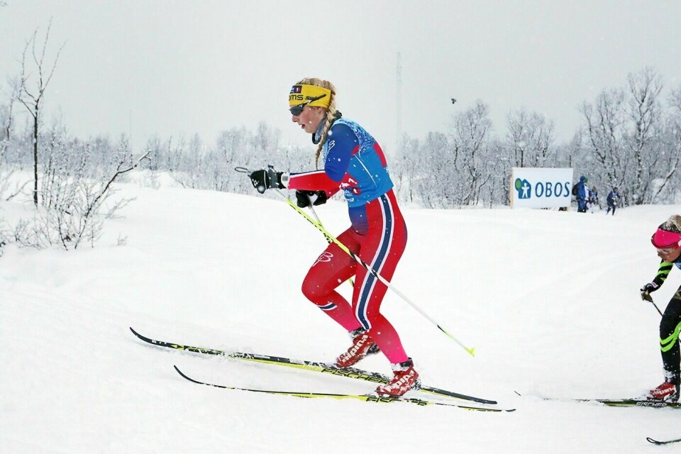 GOD ÅPNING: Johanne Heimdal leverte en sterk duatlon under mønstringsrennene på Lillehammer sist helg. Her fra NM i Tromsø sist vinter.