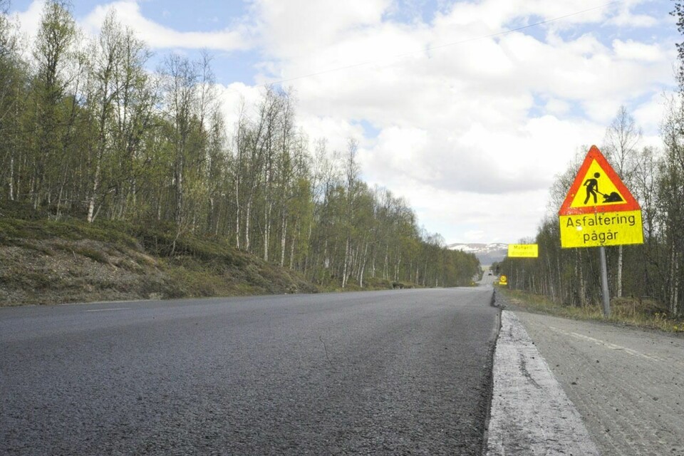 SKAL LAPPES: I Takelvdalen får E6 over 18 km bedre vei. Foto: GJERMUND NILSSEN