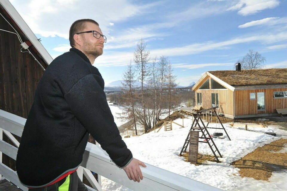 TOK INITIATIV: Tore Håkstad har fått med seg over 80 husstander i Salangsdalen på bredbånd-prosjektet. Foto: Terje Tverås