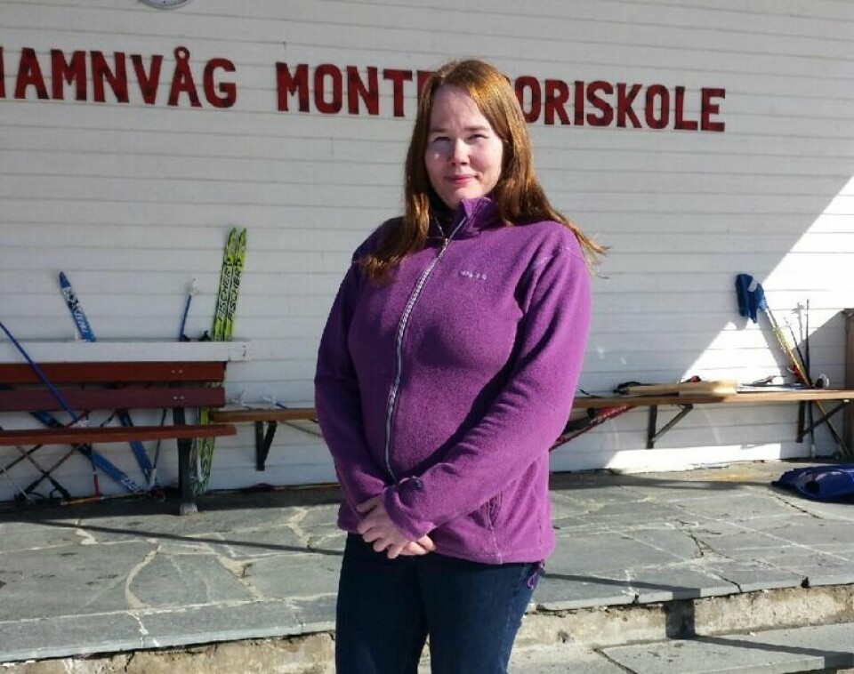 HAMNVÅG: May Doris Håkonsen mener Indre Hamnvåg eller Hamnvåg Indre er bedre alternativer til veinavn enn Inner-Hamnvåg.Foto: Privat.