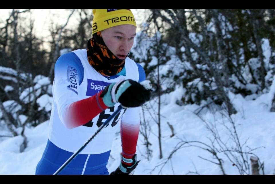 VINNER: Krister Klaussen vant Skarrennet påskeaften. Foto: Ivar Løvland