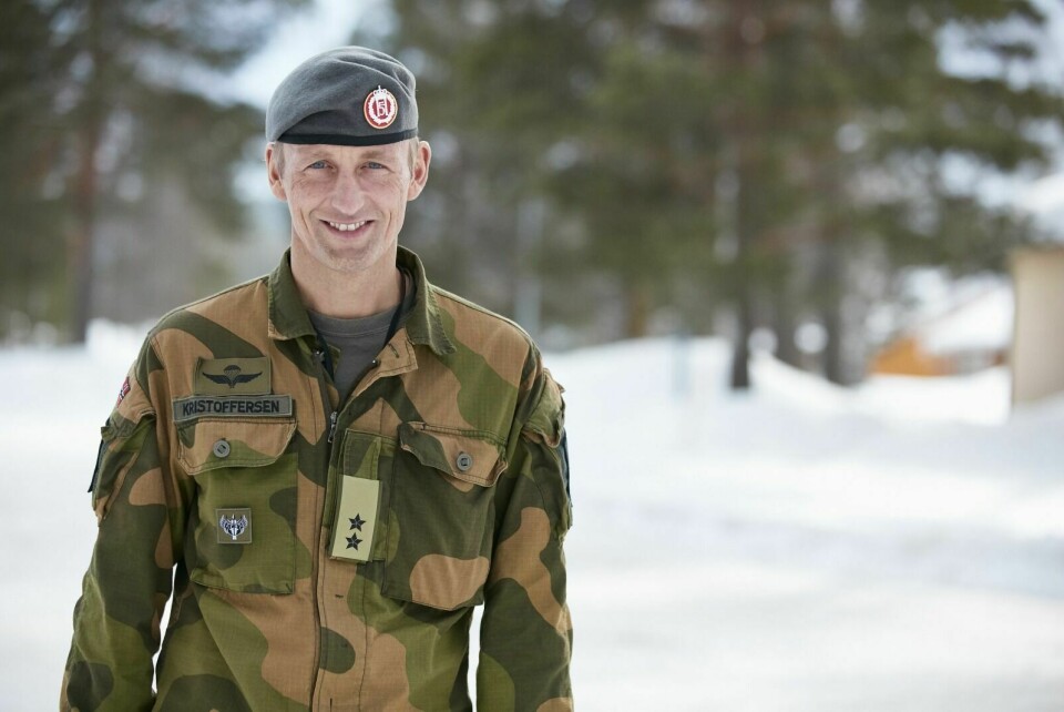 TIL BARDUFOSS: 1. september blir Eirik Kristoffersen hærsjef. Foto: Alexander Sylte, Forsvaret