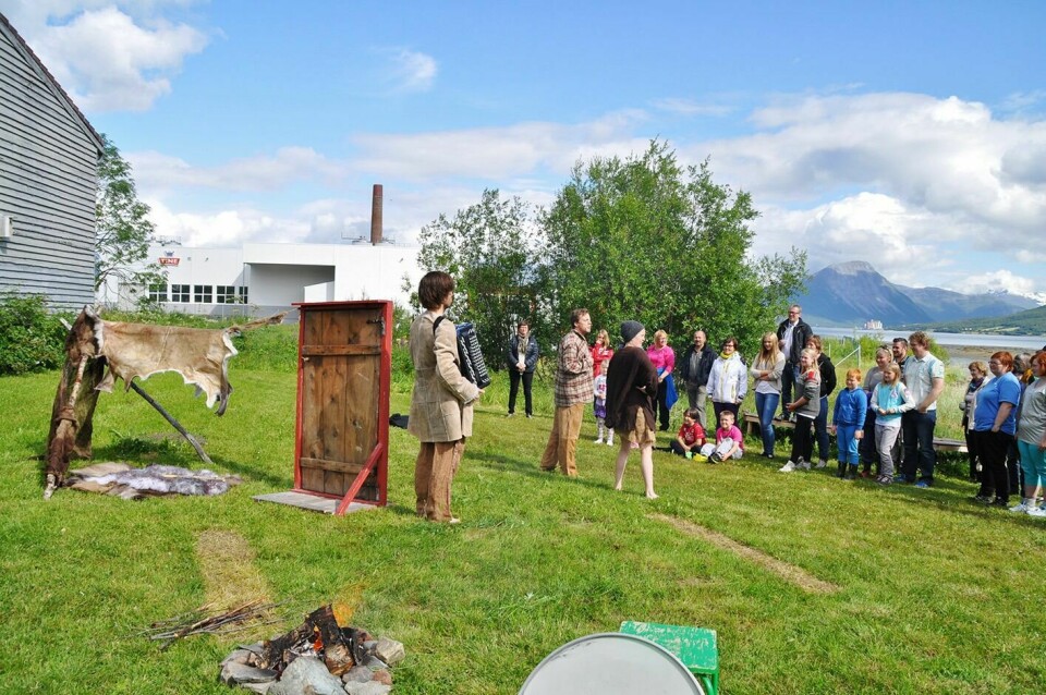 TEATER I NATUR: Rimfrost teaterensemble har laget teaterforestillinga «Nøkkelen» på oppdrag fra Midt-Troms museum. De kommer innom på familiedagen ved Juksavatn. (Arkivfoto: Solveig B. Steinnes)